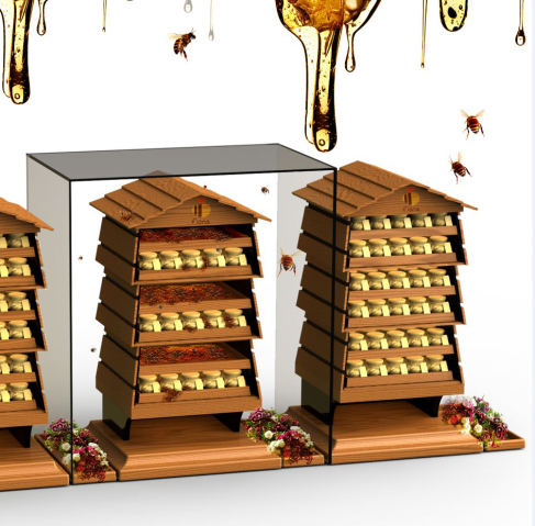 Honey Store Display
